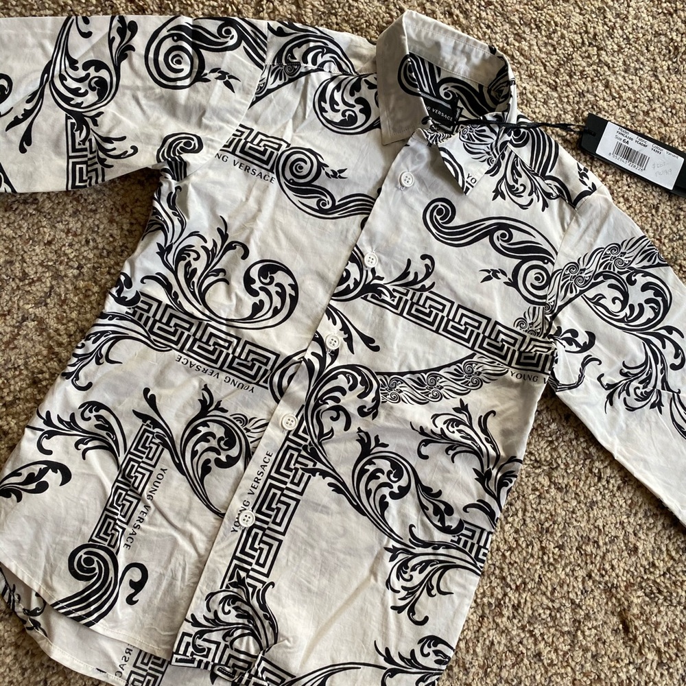 Young Versace dress shirt